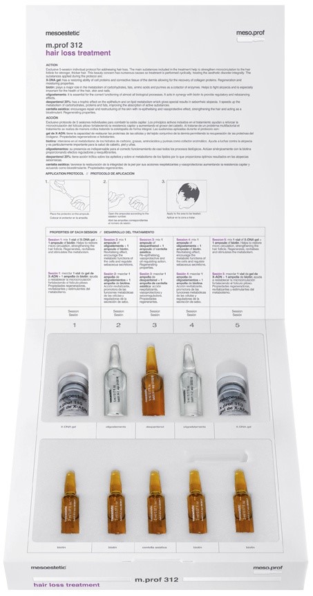 mesoestetic m.prof 312 Hair loss treatment